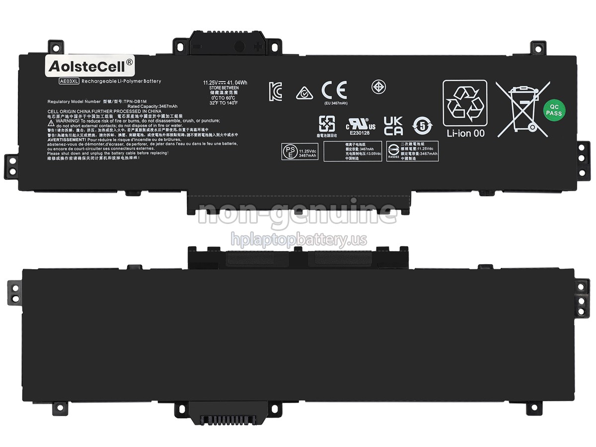 replacement HP AE03XL battery