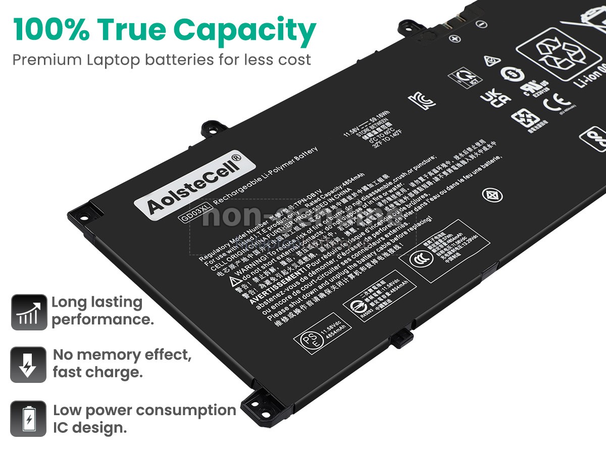 replacement HP HSTNN-AB1E battery