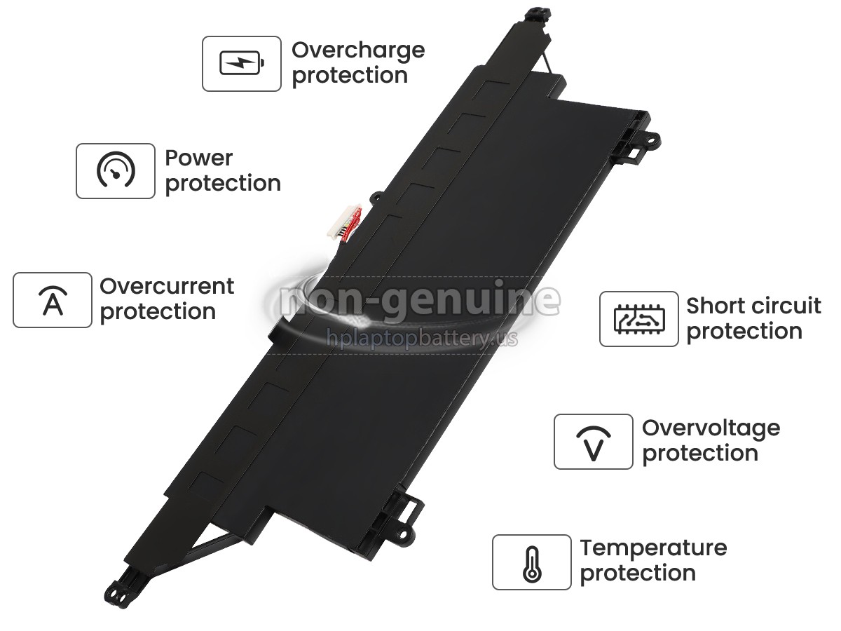 replacement HP Elite DRAGONFLY 13.5 INCH G3 (4J043AV)-6E4Y1PA battery